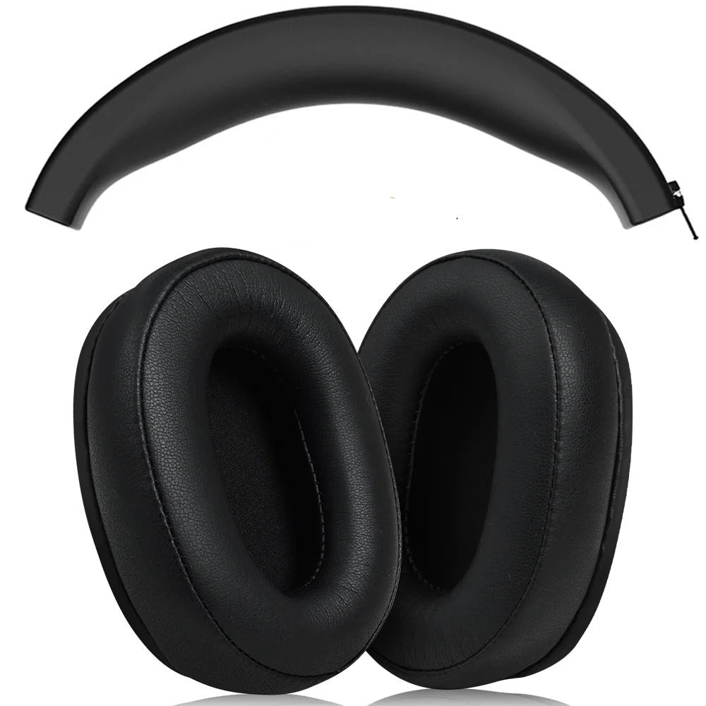Coussinet Casque Mpow H21 - Confort Prémium Noir avec Bandeau