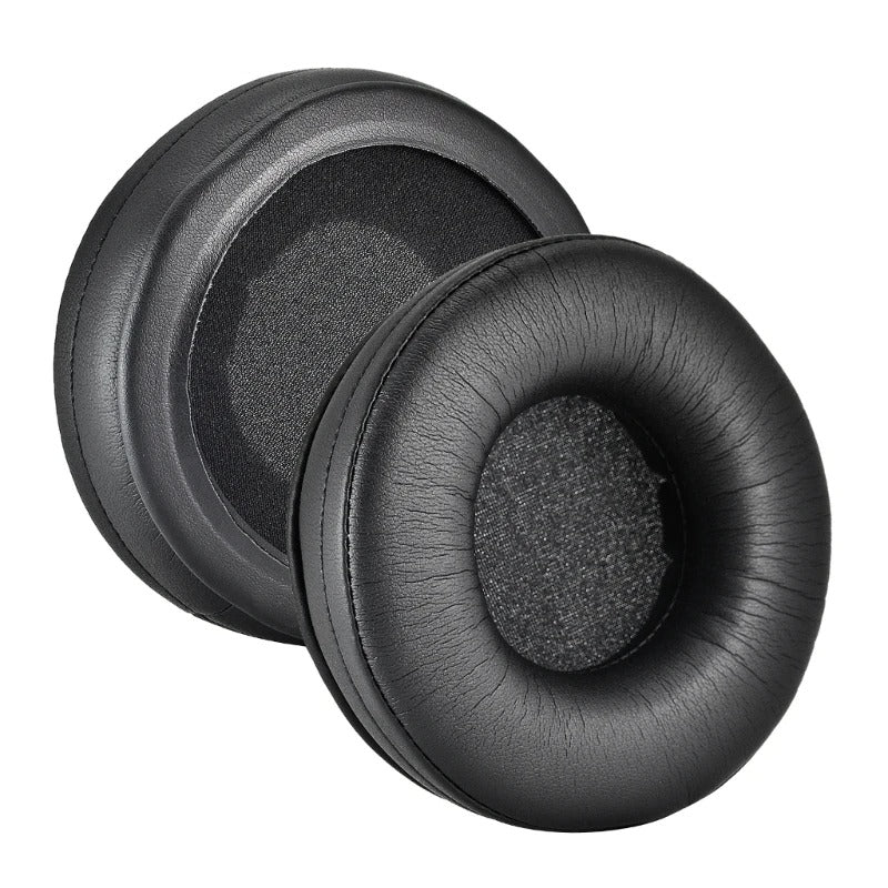 Coussinets Rechange OneOdio A70 A71 - Cuir Protéiné Doux, Mousse Mémoire De Forme, Noir, Avec Pied-de-biche