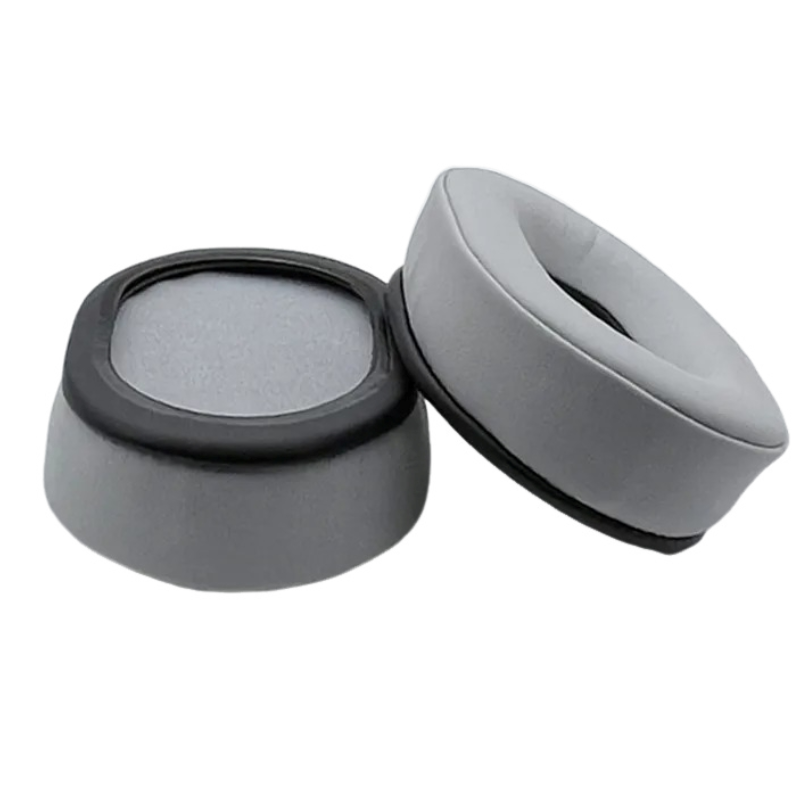 Coussinet Universel Simili Cuir 100 x 80 MM (Ovale) Gris