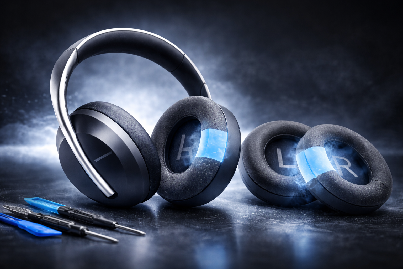 coussinet de casque audio remplacement premium 