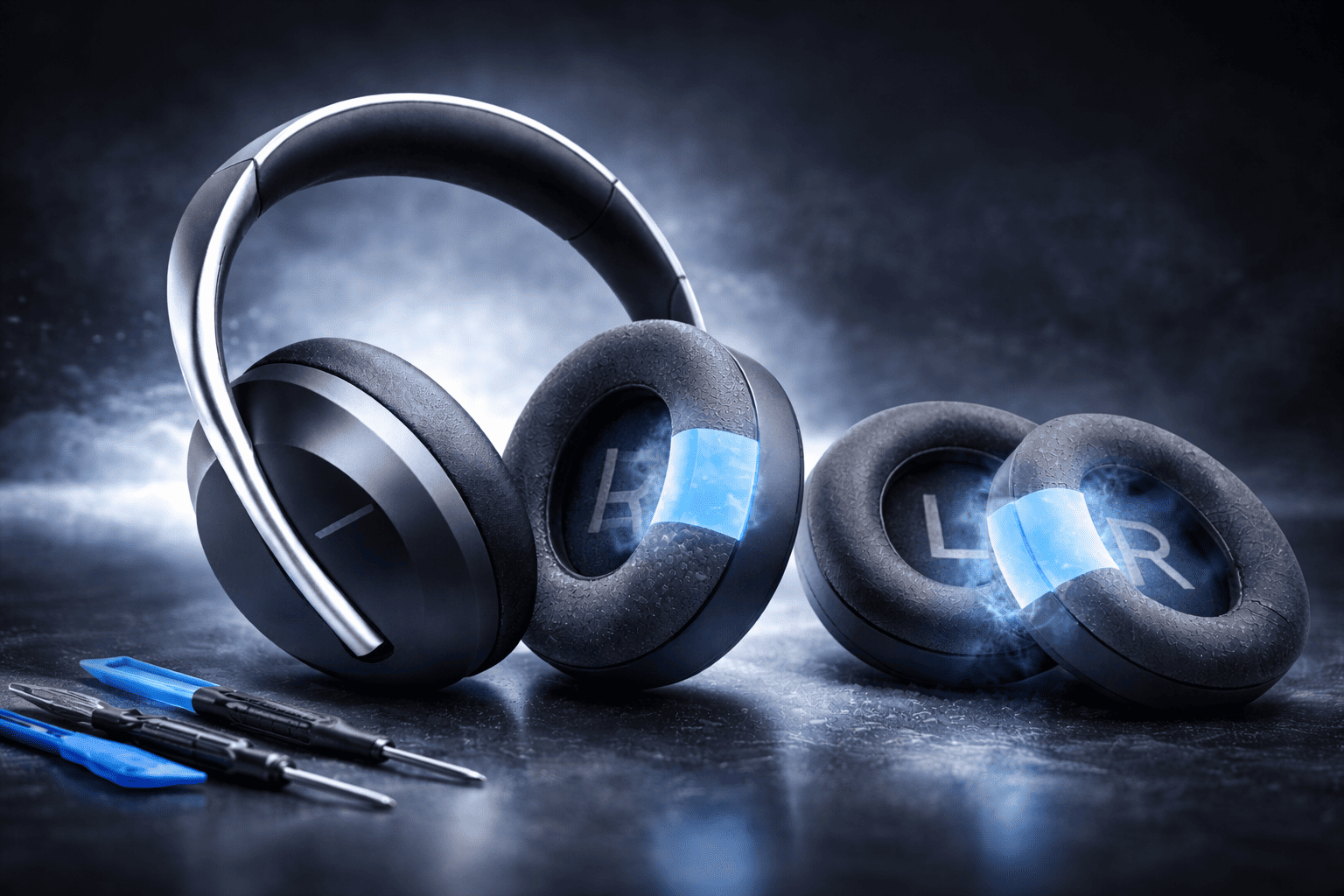 coussinet de casque audio remplacement premium 